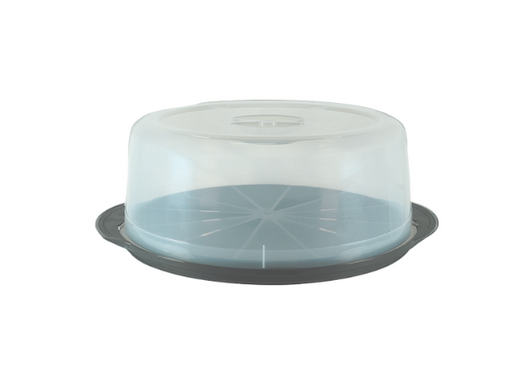 sweeter Torten- und Frischehaube groß ø 35 cm – mit Tortenplatte & Verriegelung