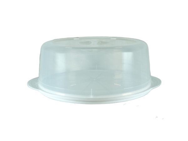 sweeter Torten- und Frischehaube groß ø 35 cm – mit Tortenplatte & Verriegelung