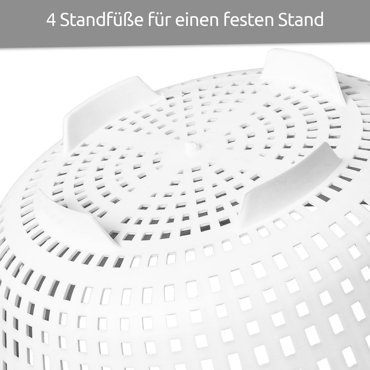 sweeter Salatseiher ø 31 cm – großes Küchensieb aus PP, spülmaschinenfest