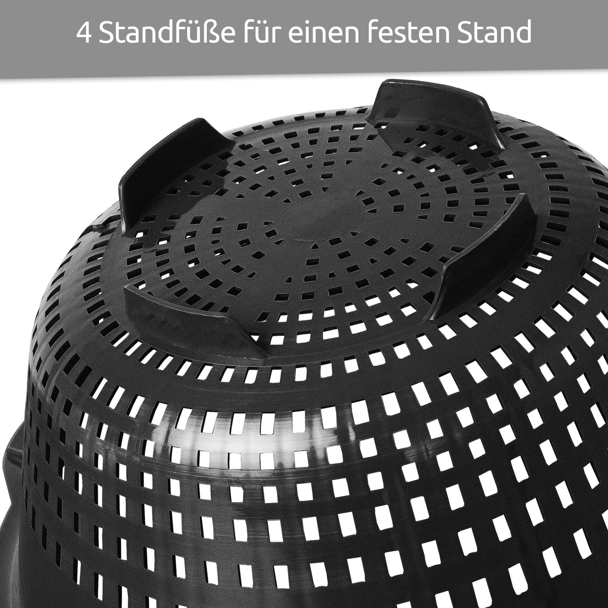 sweeter Salatseiher ø 31 cm – großes Küchensieb aus PP, spülmaschinenfest