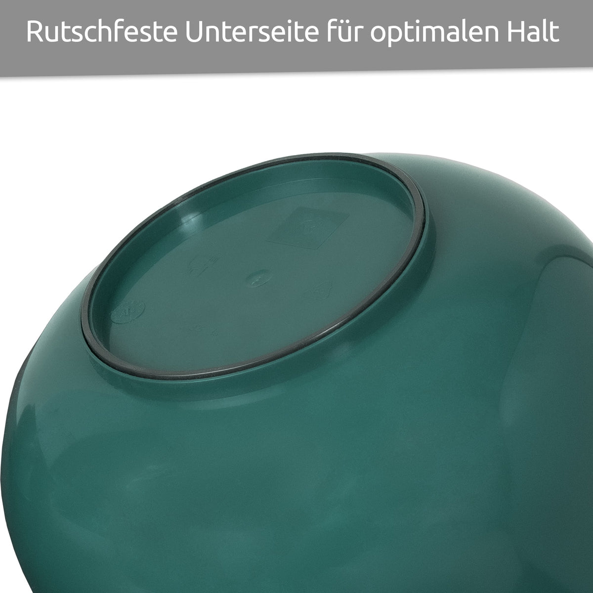 sweeter Rührschüssel 2,5 l mit Rutschgummi & Griffrand – BPA-frei, ø 23 cm
