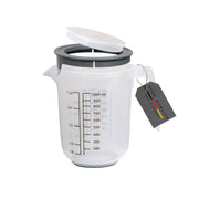 sweeter Quirltopf 1,0 l mit Spritzschutz & Deckel – Rührbecher mit Rutschgummi