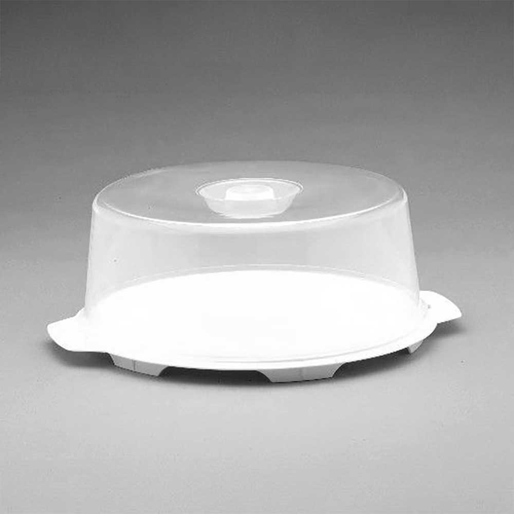 sweeter Torten- und Frischehaube ø 30 cm mit Tortenplatte, Verriegelung & Griff