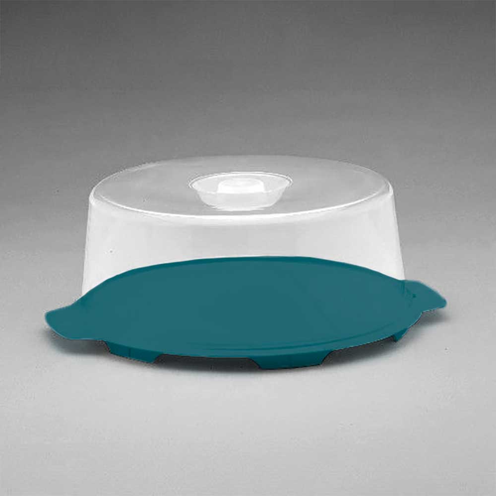 sweeter Torten- und Frischehaube ø 30 cm mit Tortenplatte, Verriegelung & Griff