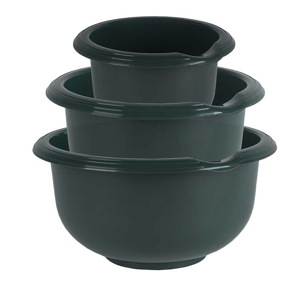 sweeter Rührschüssel-Set 3-tlg. 1,5 l + 2,5 l + 3,5 l – rutschfest, BPA-frei