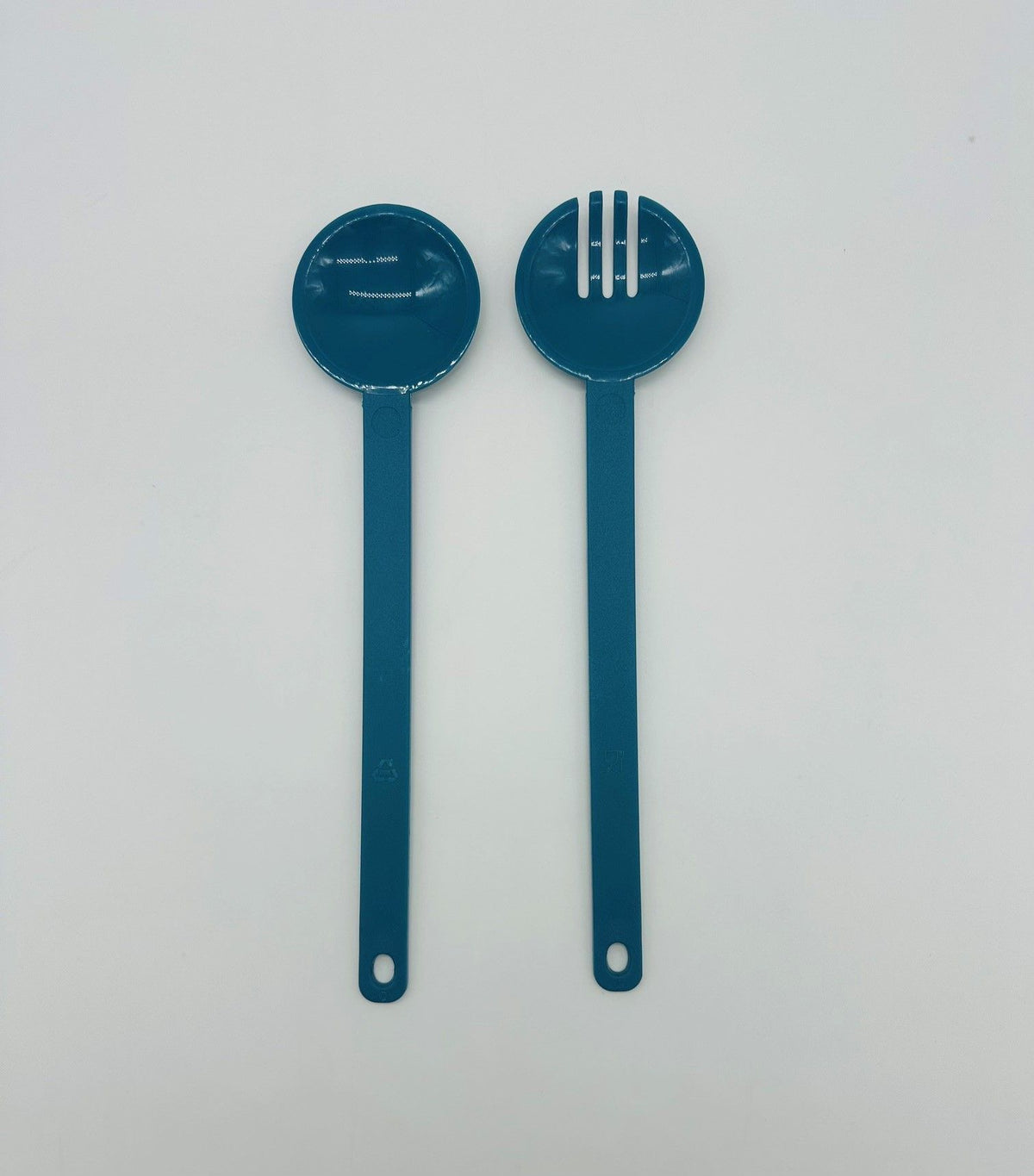 sweeter Salatbesteck aus Kunststoff, 32 cm – Salatlöffel & Salatgabel, BPA-frei