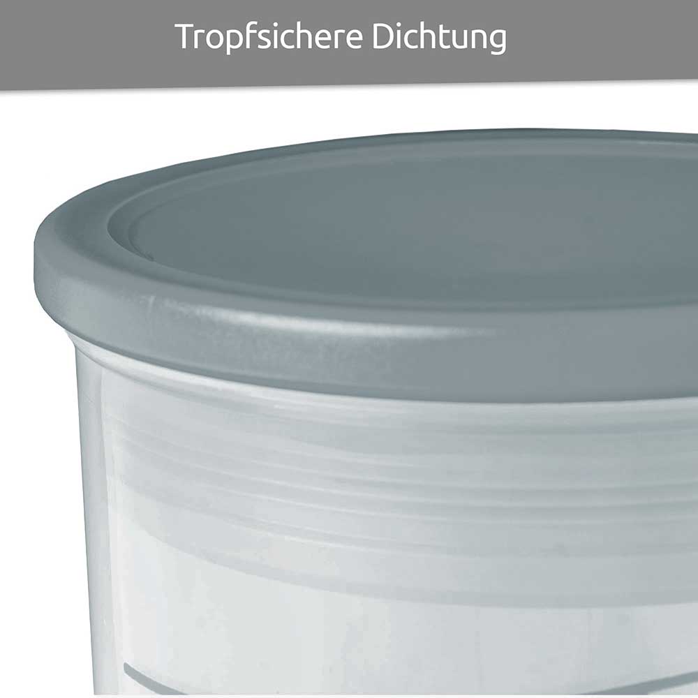 sweeter Dressingshaker mit Maßskalen & dichtem Deckel – Dressing-Mixer, BPA-frei