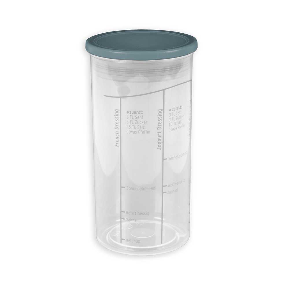 sweeter Dressingshaker mit Maßskalen & dichtem Deckel – Dressing-Mixer, BPA-frei
