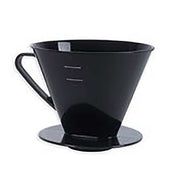 sweeter Kaffeefilter Größe 1x4 – Handfilter aus PP, schwarz, Made in Germany