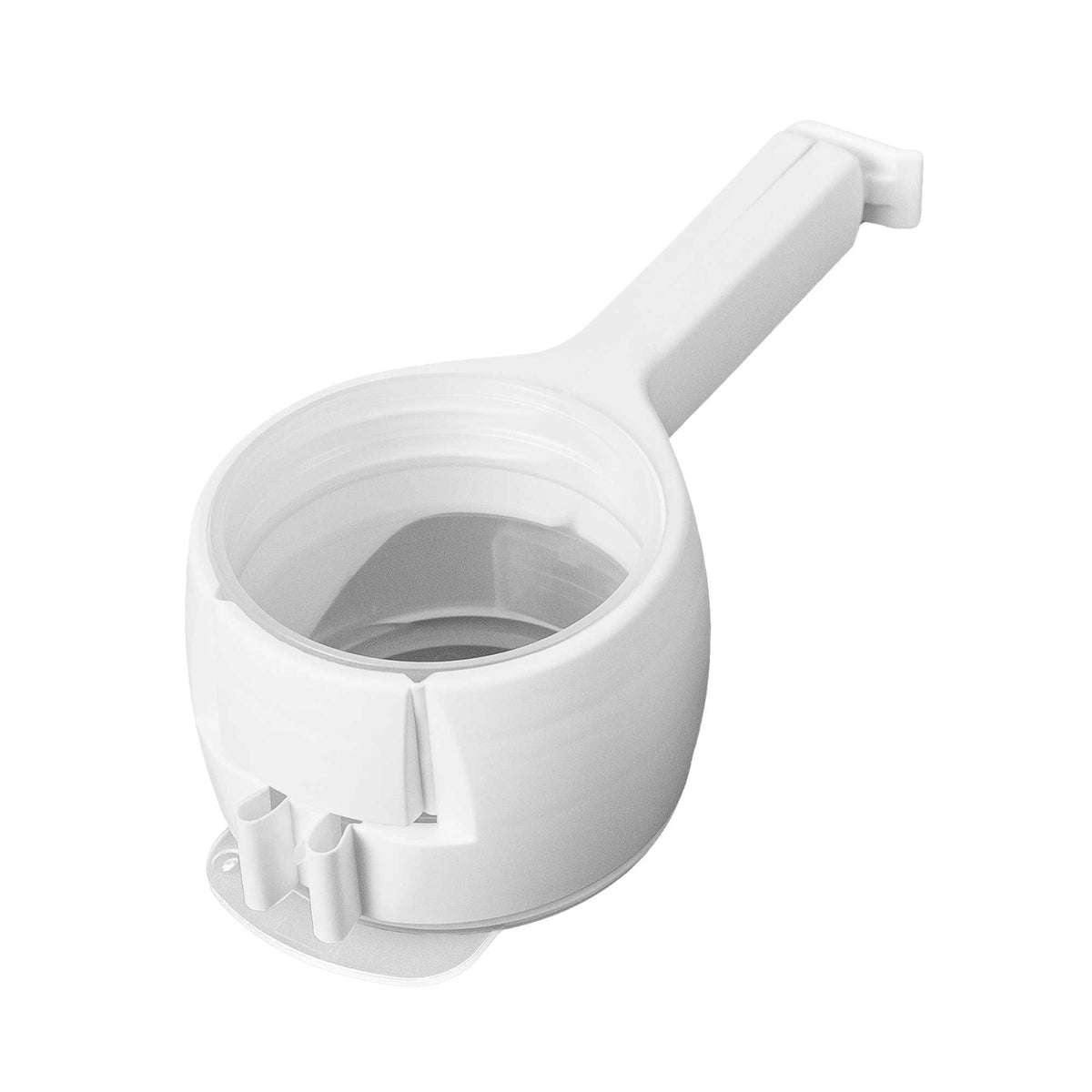 sweeter Schüttklemme mit Ausgießer & Klappdeckel – Beutelclip für Mehl & Zucker