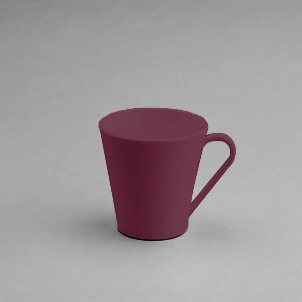 sweeter 4er Set Henkelbecher 0,3 l – robuster Kunststoffbecher, mikrowellengeeignet