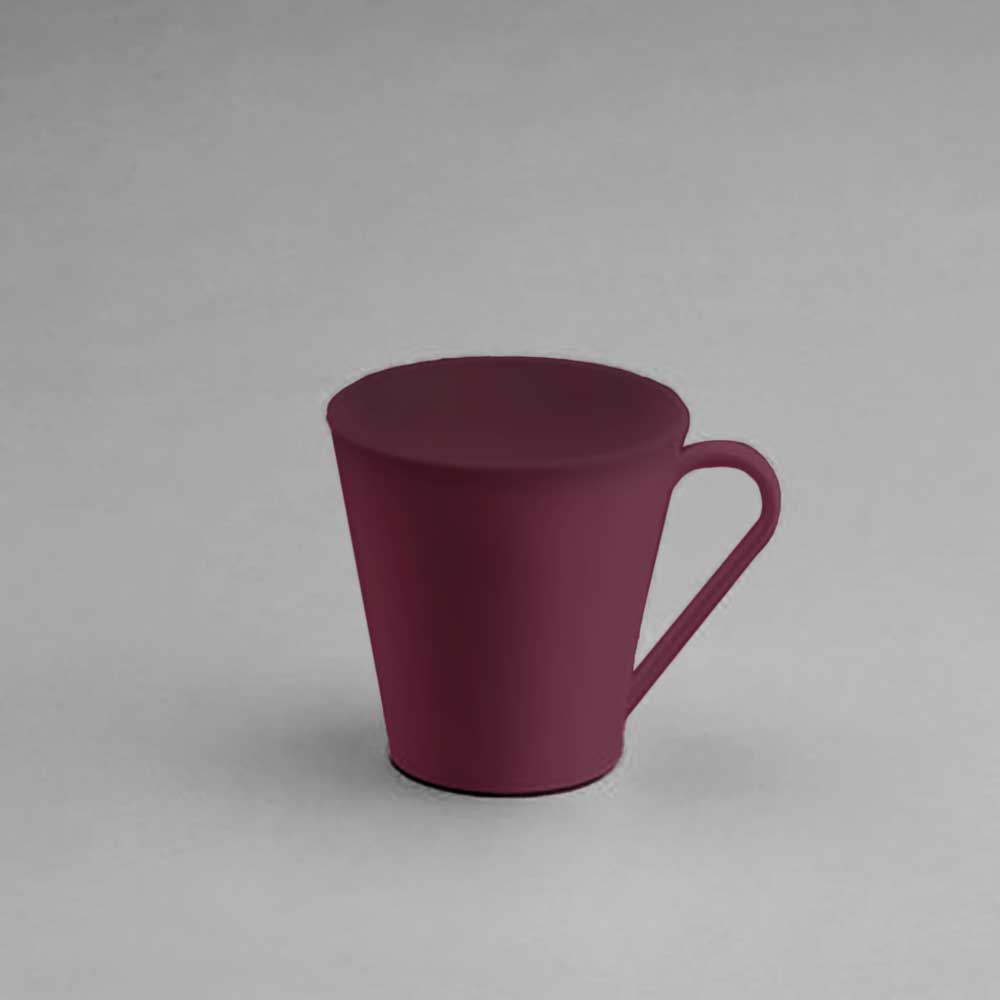 sweeter 4er Set Henkelbecher 0,4 l – robuster Kunststoffbecher, mikrowellengeeignet