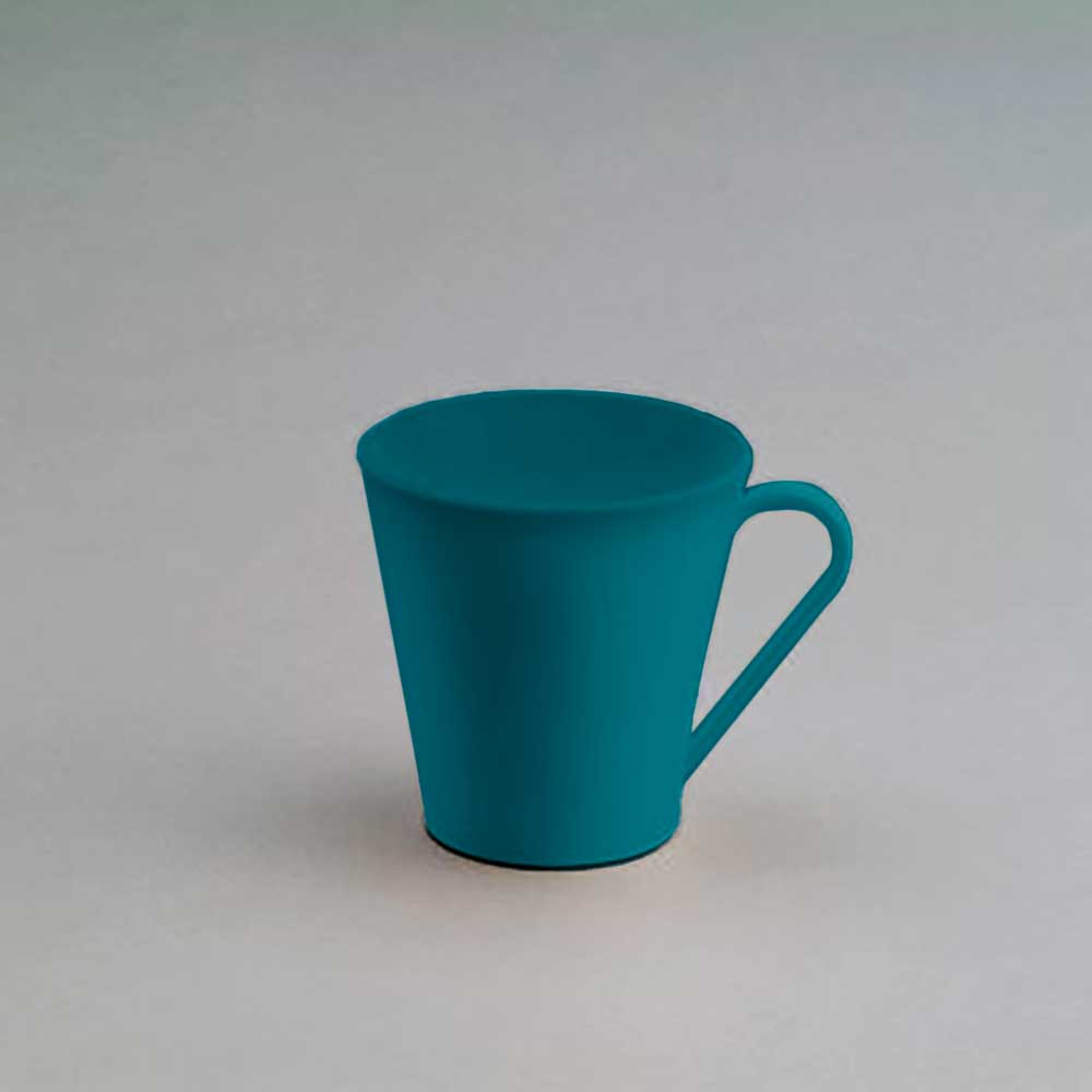 sweeter 4er Set Henkelbecher 0,3 l – robuster Kunststoffbecher, mikrowellengeeignet