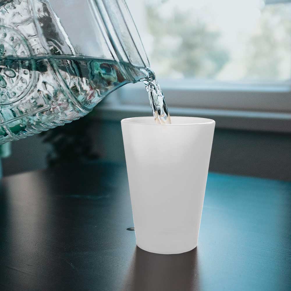 sweeter Trinkbecher 0,25 l - 4er Set– robuster Kunststoffbecher, spülmaschinenfest